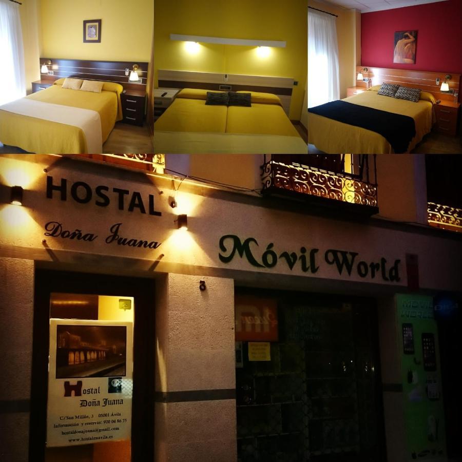 Hostal Dona Juana Avila Bagian luar foto